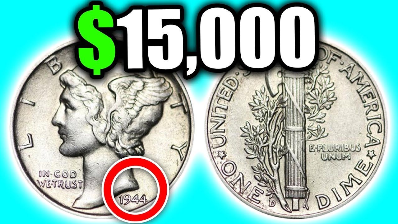 10+ Rare 1944 Dime Errors Worth Big Money