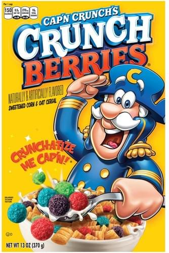 28 Rejected Names For Famous Products Probably Crunch Berries Capn