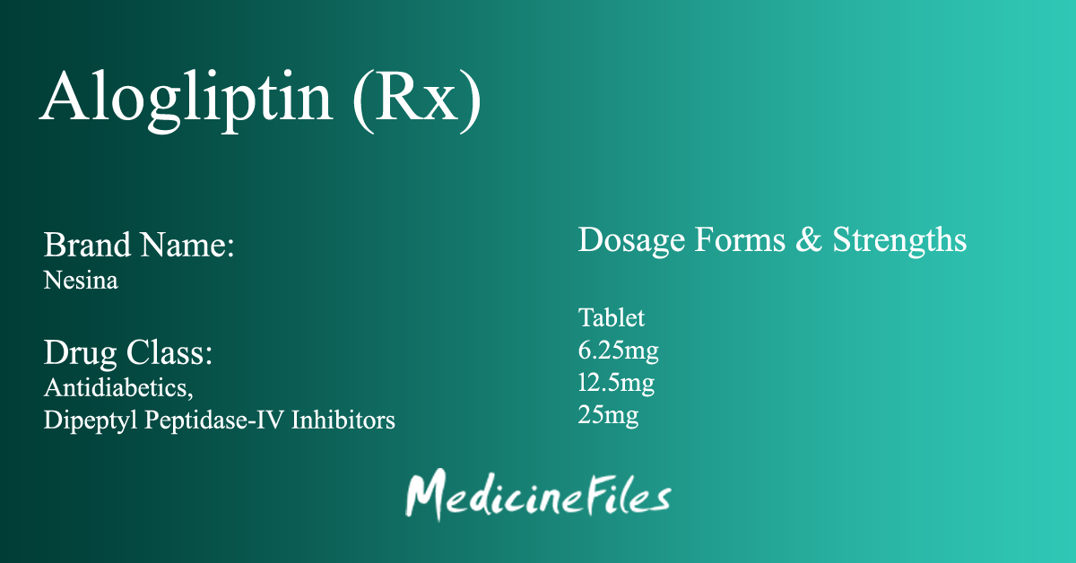 Alogliptin Brand Name