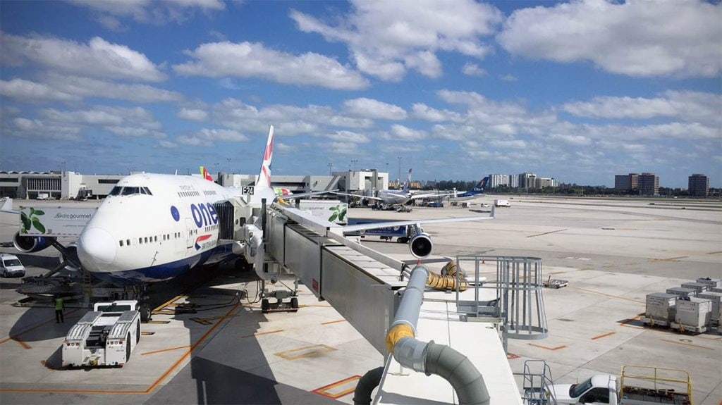 Ba Club World Miami London Heathrow London Air Travel