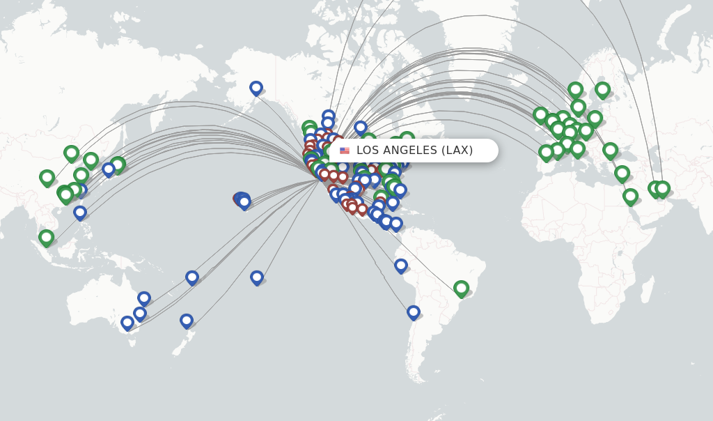 Direct Non Stop Flights From Los Angeles To London Schedules Flightsfrom Com