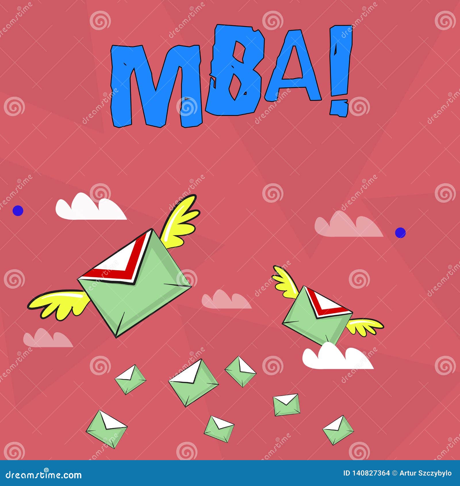 Handwriting Text Mba Concept Meaning Master Of Business Administration