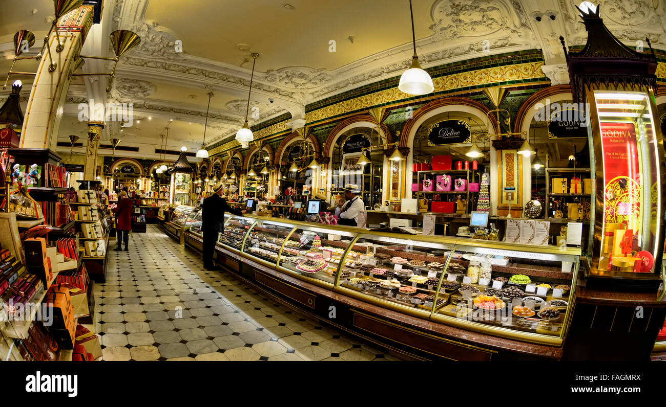 Harrods Food Hall Harrods Department Store London United Kingdom Stock Photo Alamy