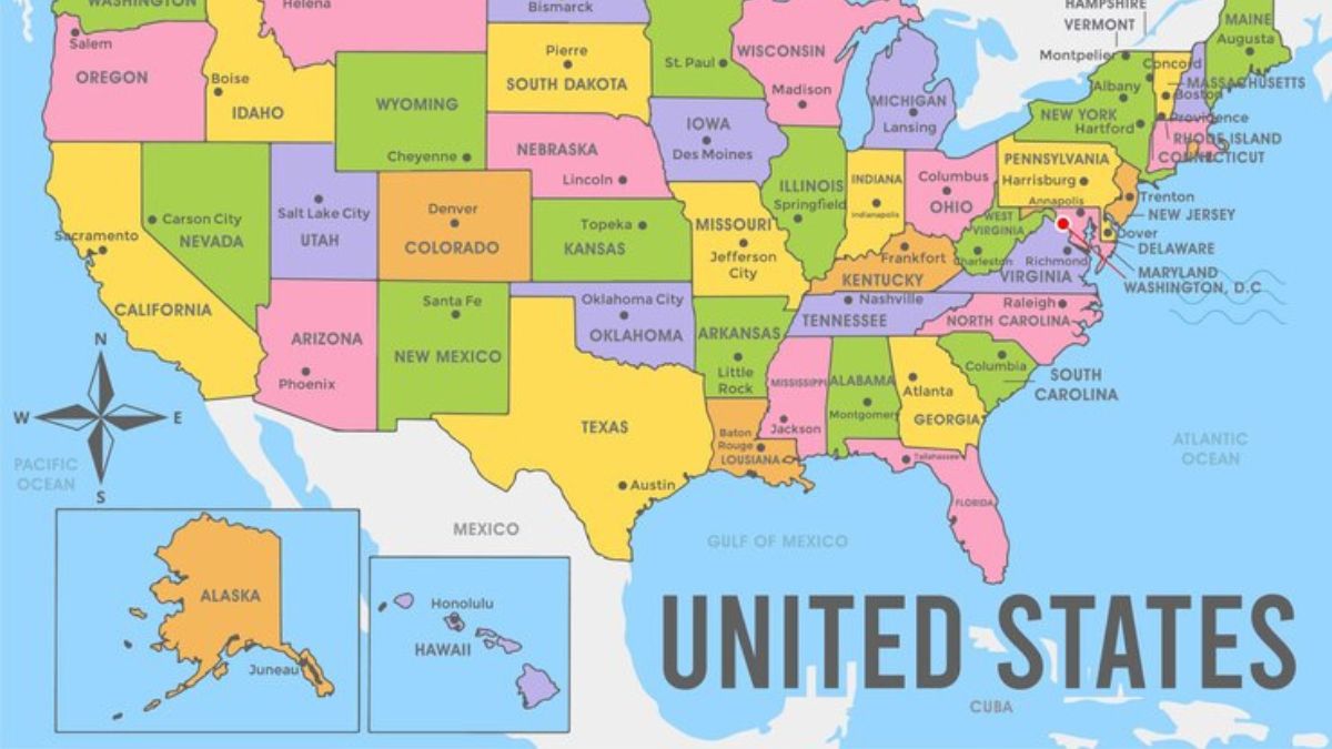 How To Read A Large Map Of United States? Simple Guide