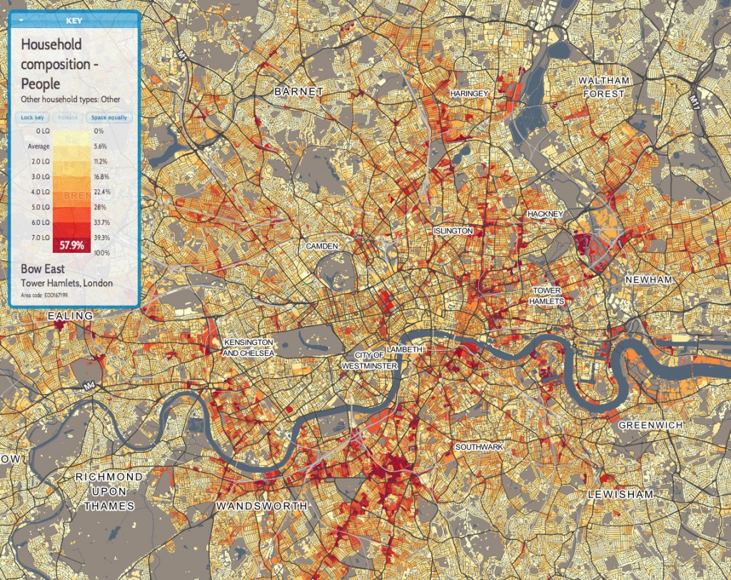 London Connections A Geographic Tube Map Mapping London