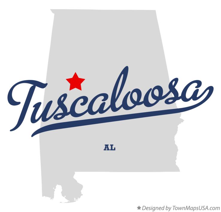 Map Of Tuscaloosa Alabama Streets And Neighborhoods