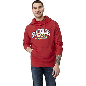 Mens Branded Fleece Hoodies Ash104