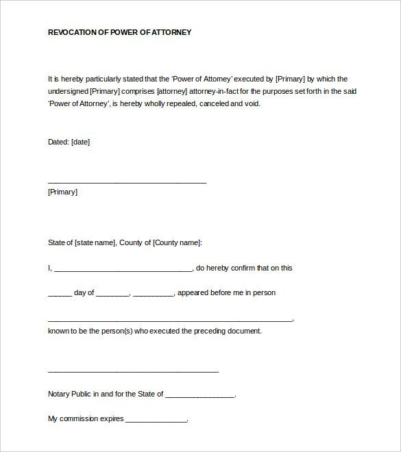 Notary Public Notarized Letter Sample Pdf Template