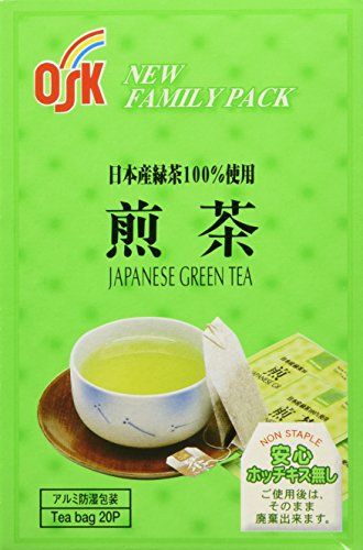 Osk Japanese Green Tea Original Authentic Japan Product 20 Tea Bags