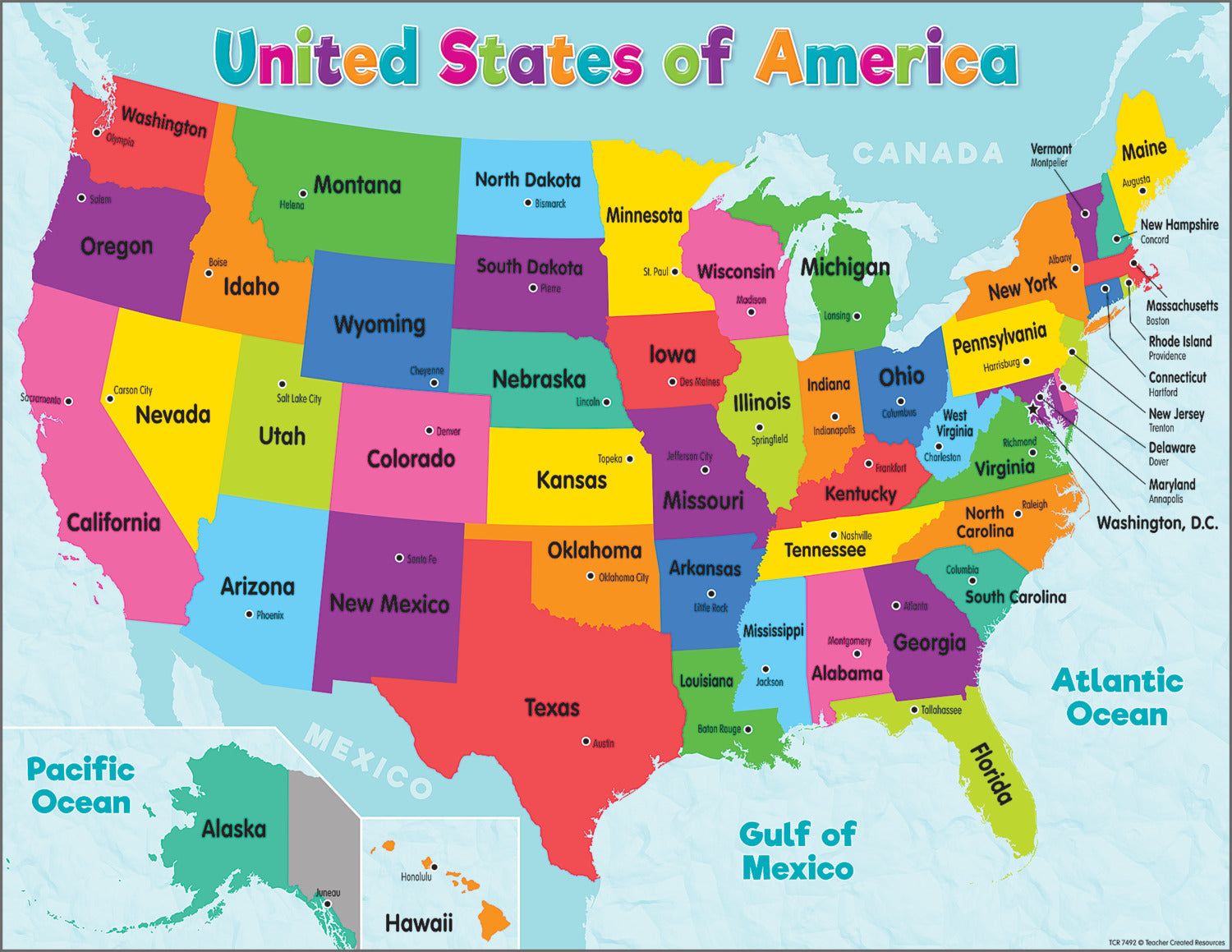 Printable Map Of The United States