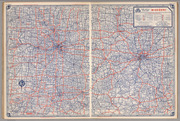 Road Map Of Southeastern United States Copyright By Rand Mcnally