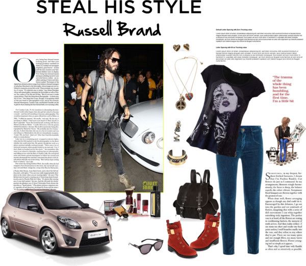 Steal His Style Russel Brand By Kalindabenson Liked On Polyvore