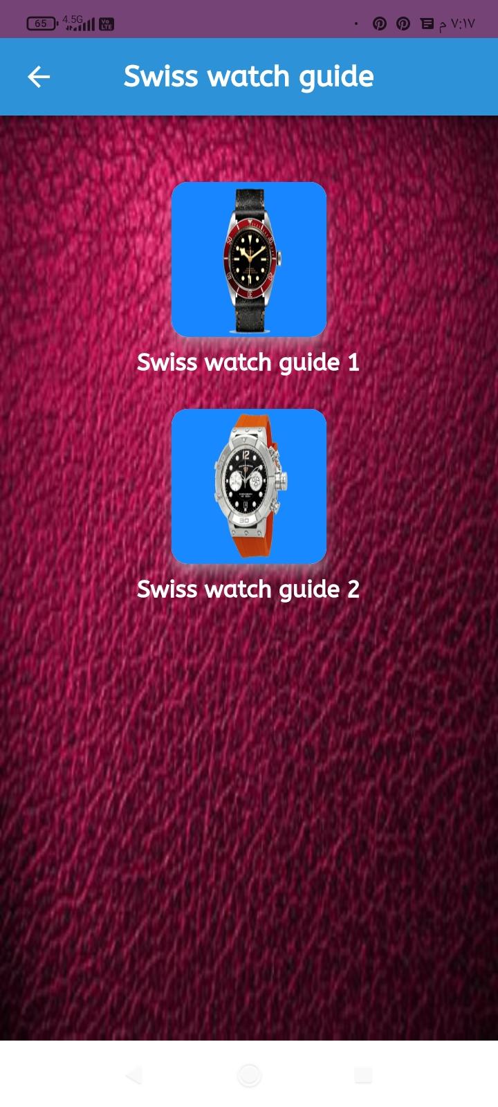 The Swiss Watch Guide