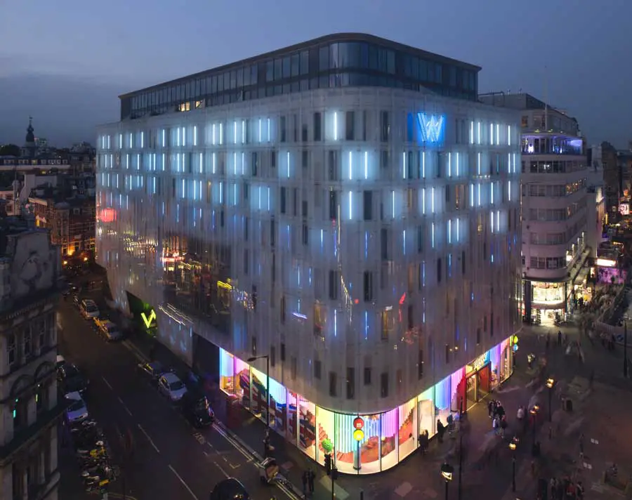 W London Leicester Square Hotel E Architect