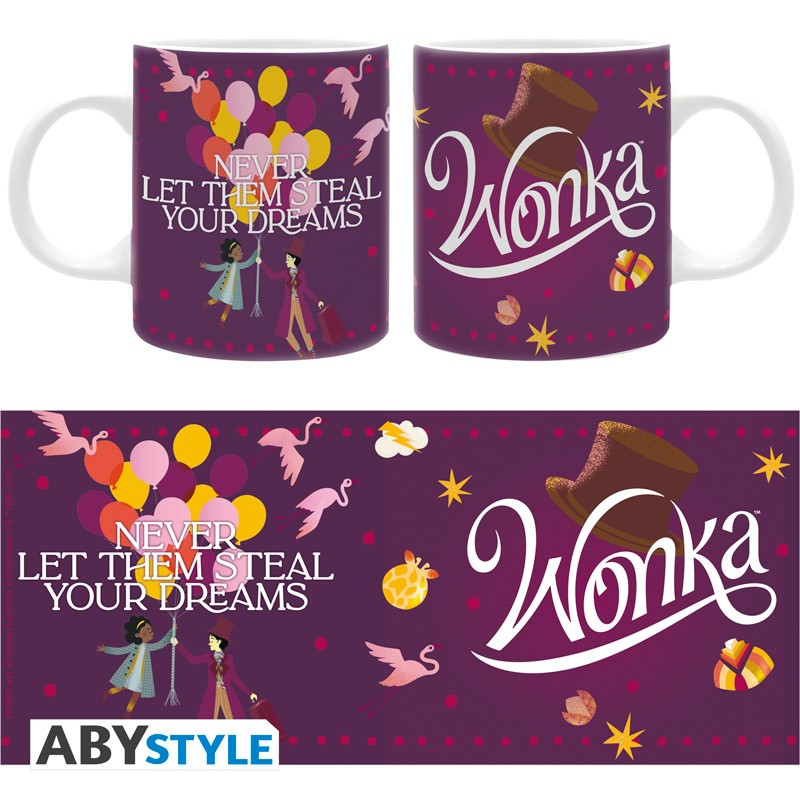 Wonka Mug 320 Ml Wonka Dreams Subli Box X2 Abysse Corp